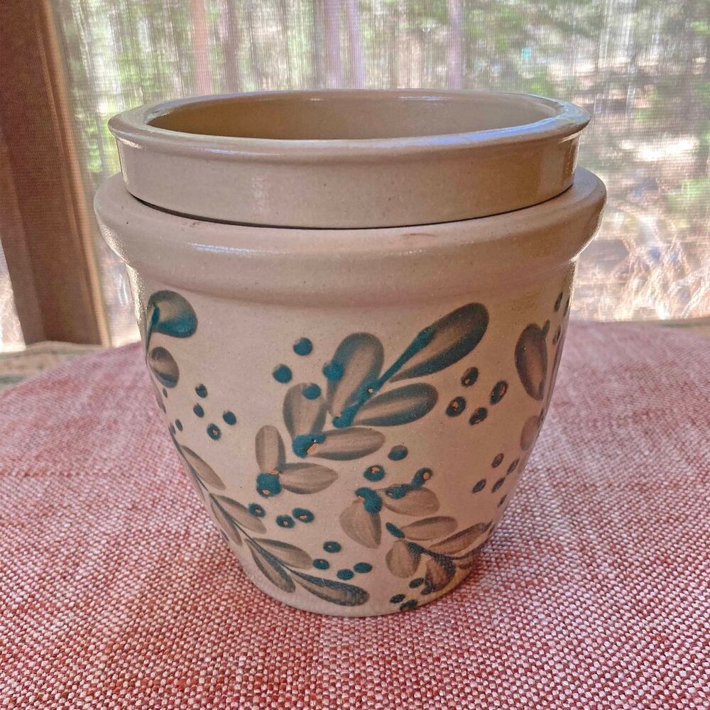 Pottery Dip/Sauce Server Warm or Chill EUC